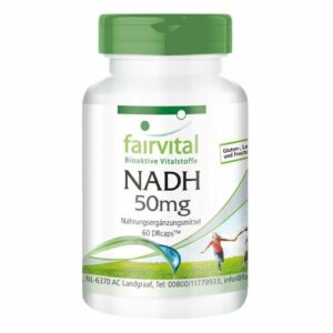 2x NADH 50mg - 60 zeitverzögerte DRcaps® - fairvital
