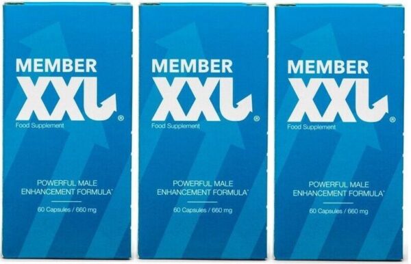 3 x Member XXL - 180 Kapseln (3x60) - Blitzversand