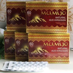 5x60 Tabletten Mumijo "Natural" aus Kirgisieen Shilajit